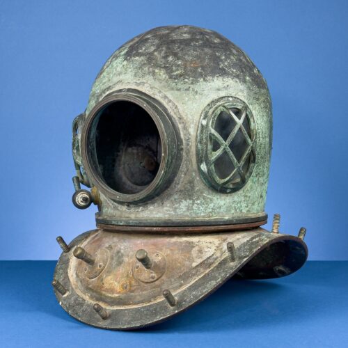 Vintage deep sea diving helmet - Brass, Bronze, Copper - First half 20th century
