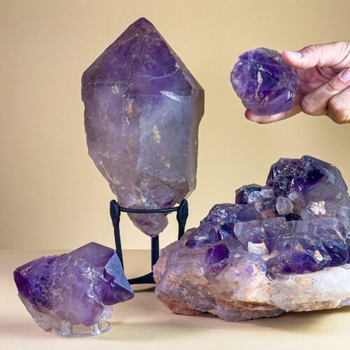 Amethyst & Quartz Crystal - Scepter Spirits